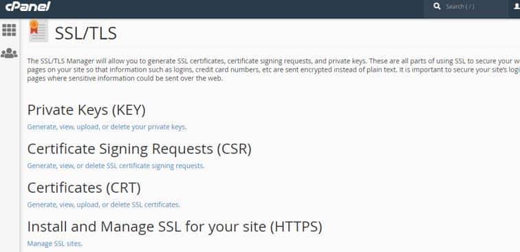 install & manage SSl for your site (Https)