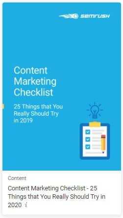 Content Marketing Checklist 25 Things that You Really Should Try in 2020 1