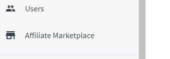 Affiliate marketplace