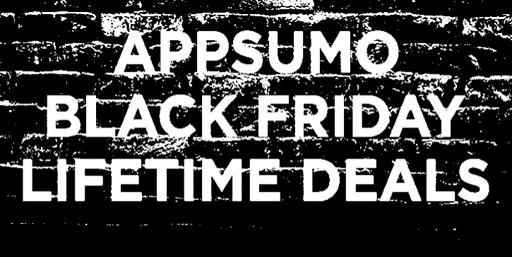 appSumo Black Friday Deals