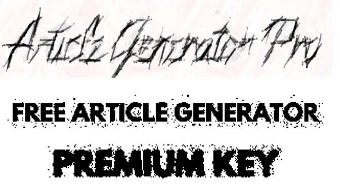 article generator premium key free