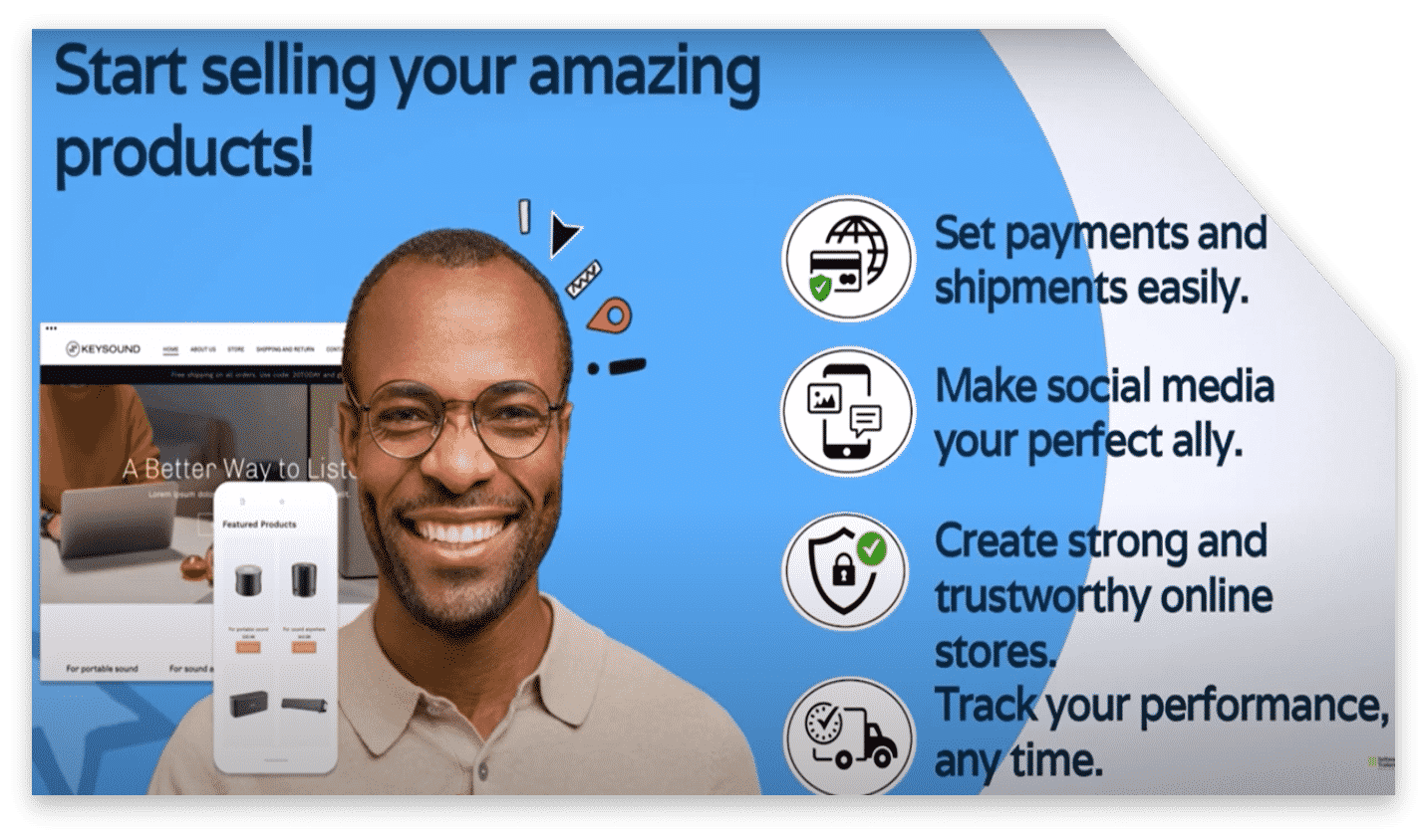 Turn Your site To Online Store & Sell Products With Web.com DIY Builder