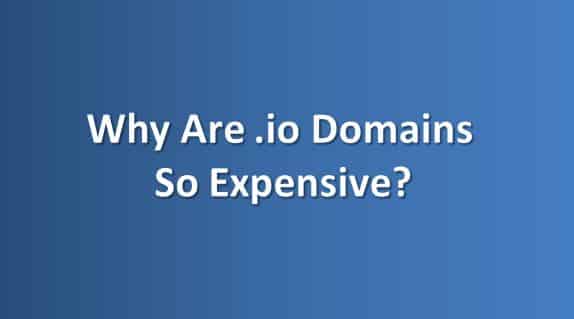 Why Are .io Domains So Expensive?