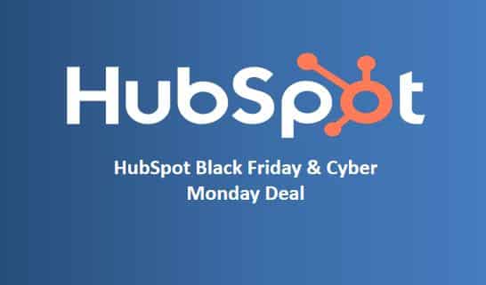 HubSpot Black Friday & Cyber Monday Deal 2022 [Live]