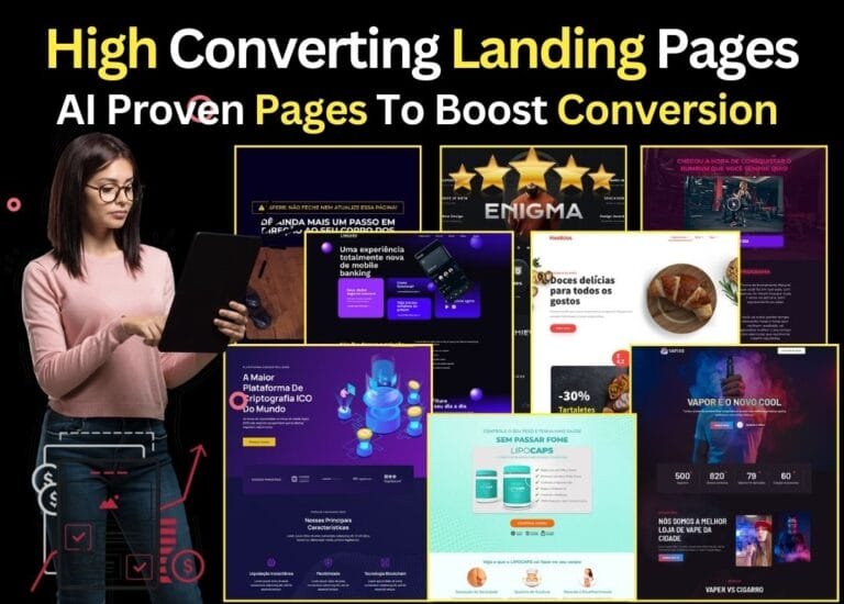 10000+High Converting Landing Pages For All Needs (Tested & Proven)