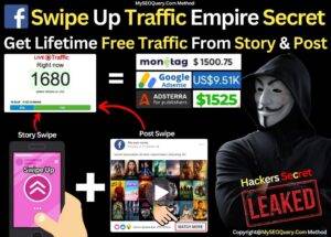 Create Swipe Up Traffic Empire of Facebook (Lifetime Free Traffic Method)